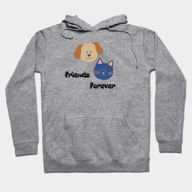 Friends forever Hoodie by Amadej